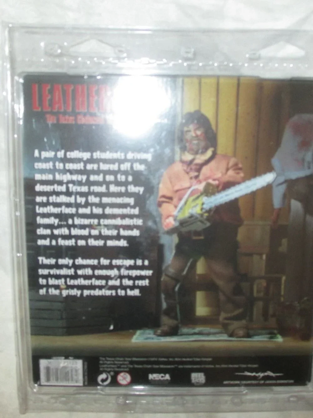 New NECA Retro Cloth The Texas Chainsaw Massacre 3 Leatherface Action Figure